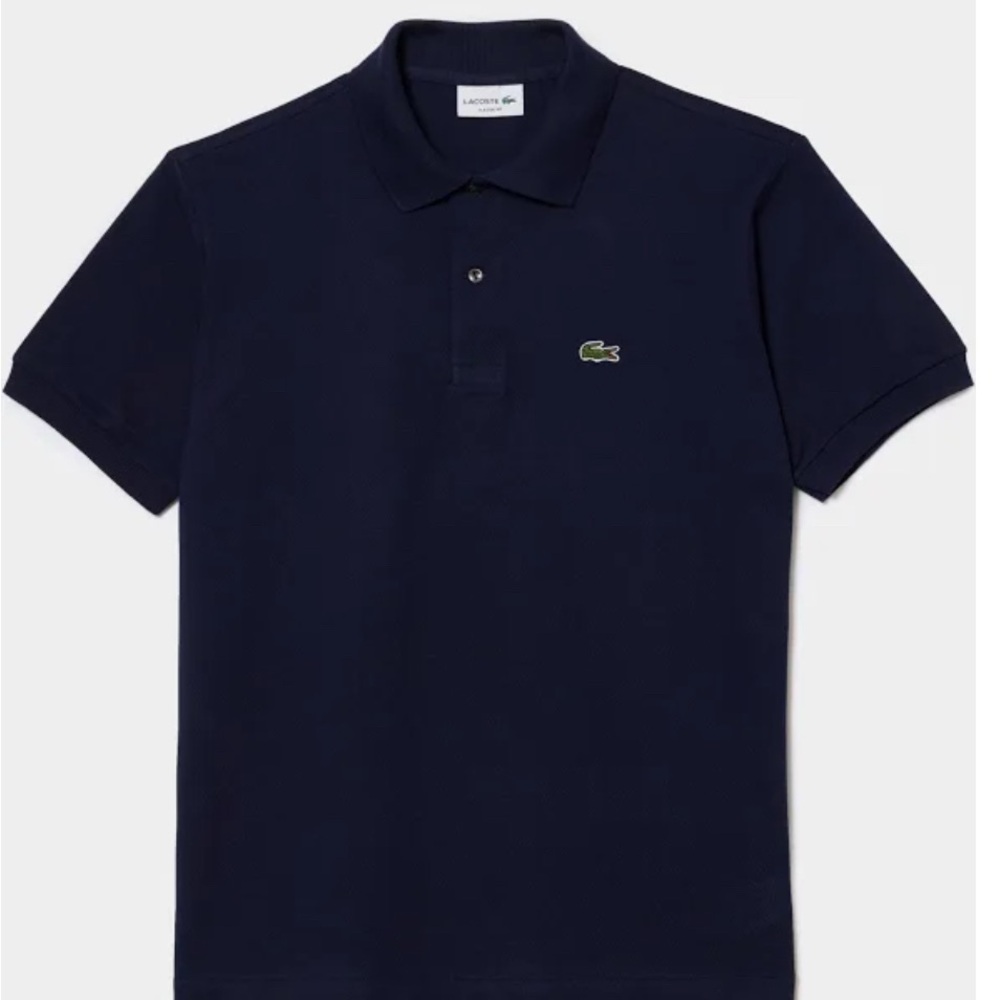 MEN'S LACOSTE CLASSIC FIT POLO SHIRT - NAVY. Hey preppy! I’m calling you!📞